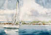 Marie Natale Watercolor Boats